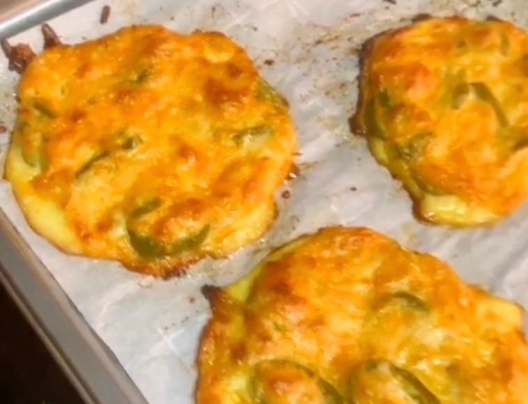 Keto Air Fryer Bacon Jalapeño Cheese Bread